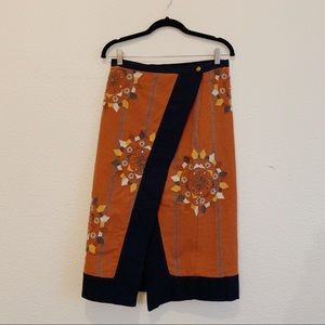 Free People Wrap Skirt